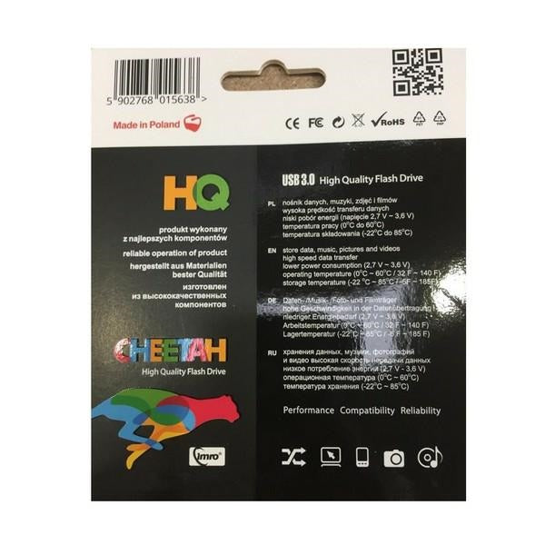 USB флаш памет CHEETAH 32GB USB3.0 метална