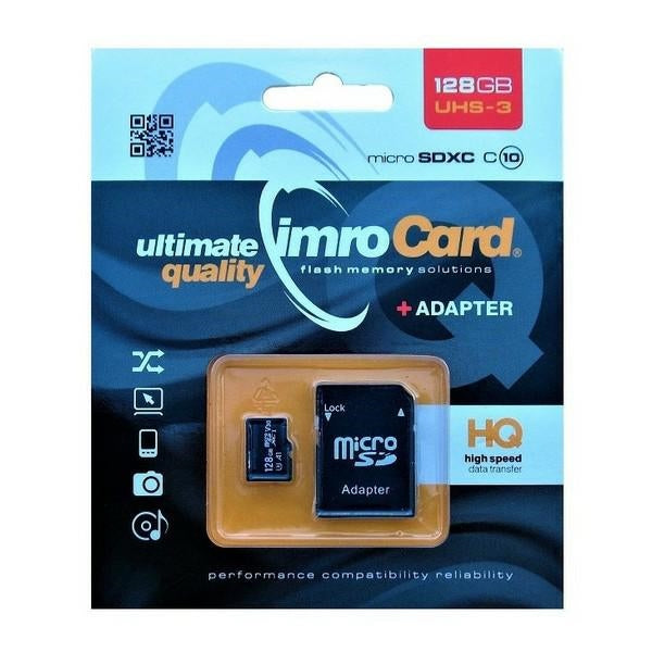 Карта памет microSDXC Imro+ 128GB adp10C UHS-3