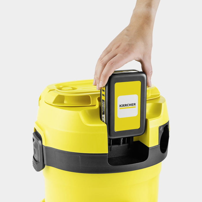 Kärcher WD 2-18 12 L Прахосмукачка за барабан Сухо и мокро 225 W Торба за прах