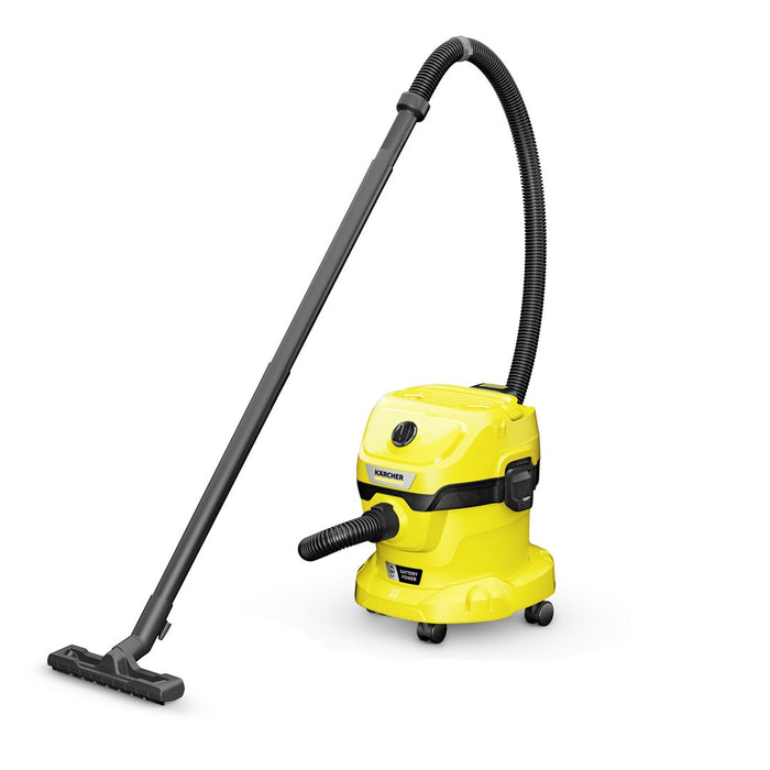 Kärcher WD 2-18 12 L Прахосмукачка за барабан Сухо и мокро 225 W Торба за прах