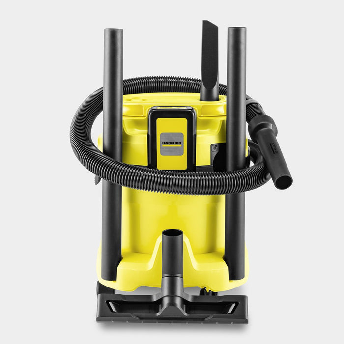 Kärcher WD 2-18 12 L Прахосмукачка за барабан Сухо и мокро 225 W Торба за прах