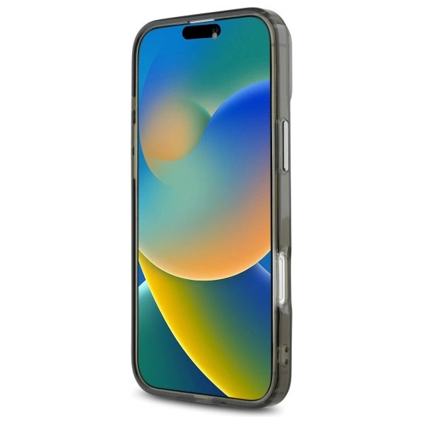 Калъф Karl Lagerfeld IML Metal Karl Head MagSafe за iPhone 16 Plus - черен