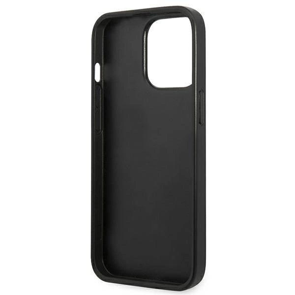 Karl Lagerfeld Saffiano Plaque Case за iPhone 13 Pro Max 6.7" - сребрист