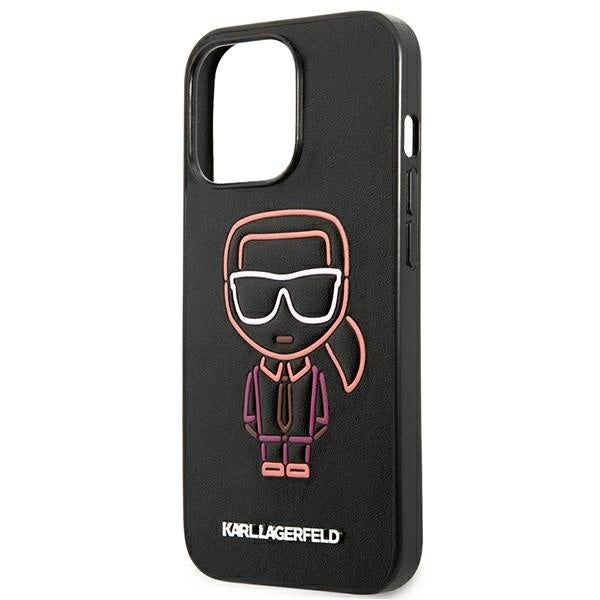 Karl Lagerfeld Karl Ikonik Outline Case за iPhone 13 Pro Max 6.7" - черен