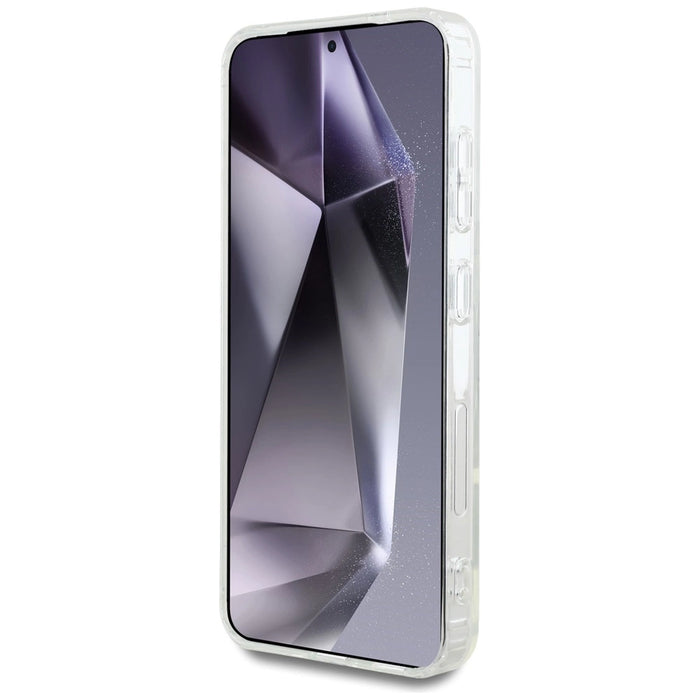 Калъф Karl Lagerfeld Button Choupette Head Printed Logo MagSafe Samsung Galaxy S25 бял