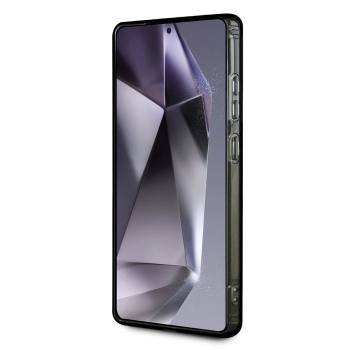 Калъф Karl Lagerfeld Button Karl & Choupette Heads On KL Pattern MagSafe Samsung Galaxy S25 Ultra черен