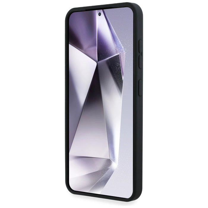 Калъф Karl Lagerfeld Silicone Metal Signature Logo Samsung Galaxy S25 черен