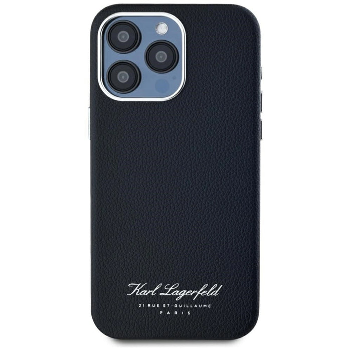 Karl Lagerfeld hotel RSG Калъф за iPhone 15 Pro - черен