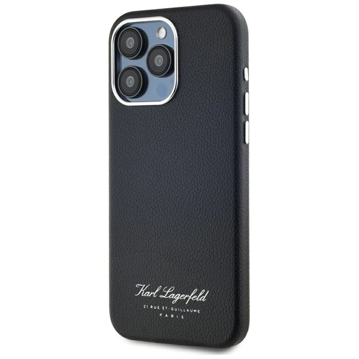 Karl Lagerfeld hotel RSG Калъф за iPhone 15 Pro - черен