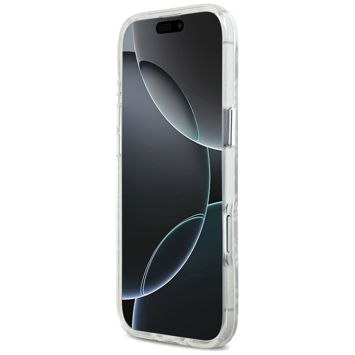 Karl Lagerfeld IML Karl Head Logo MagSafe Air Case за iPhone - сив