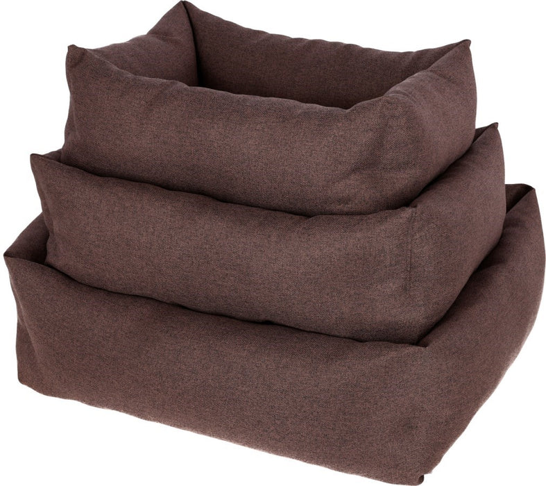 Легло за домашни любимци KERBL Ely - кафяво-бежово - 70 x 60 x 25 см