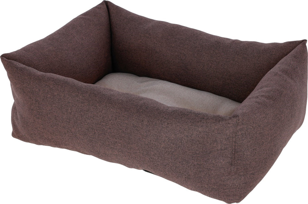 Легло за домашни любимци KERBL Ely - кафяво-бежово - 70 x 60 x 25 см
