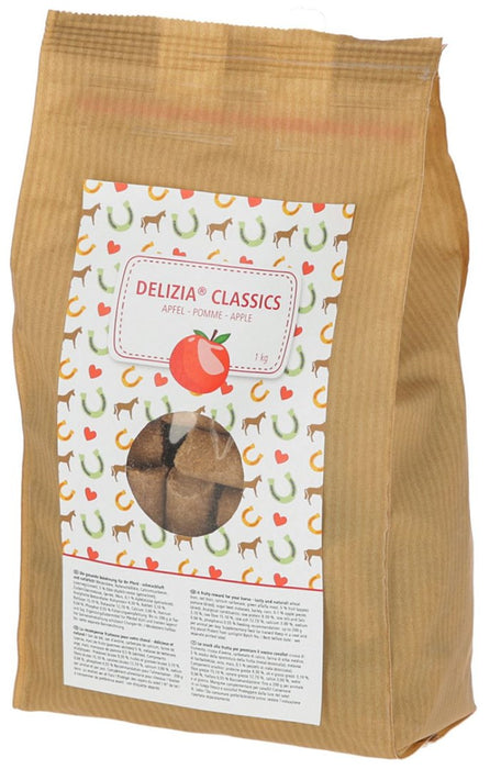 KERBL Delizia Classics Apple - конски лакомства - 1 кг