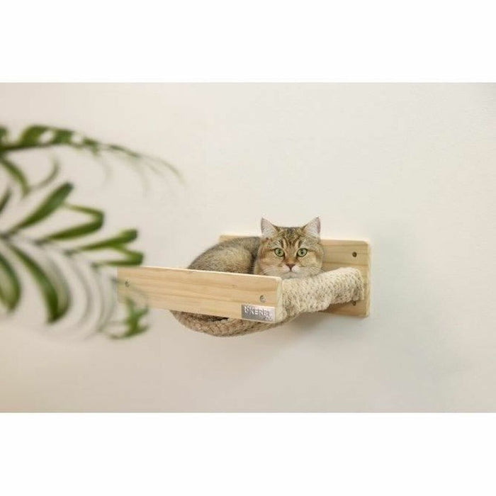 Котешко легло Kerbl TIMBER Бежов