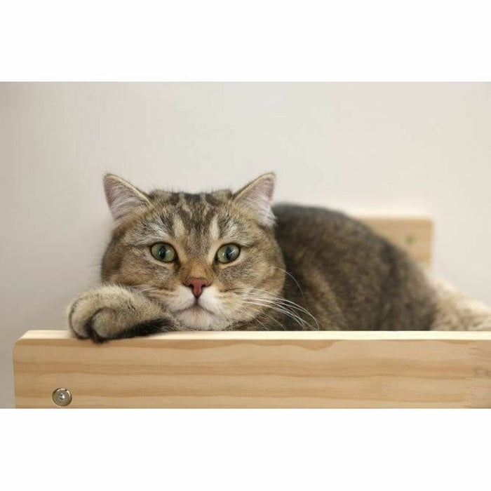 Котешко легло Kerbl TIMBER Бежов