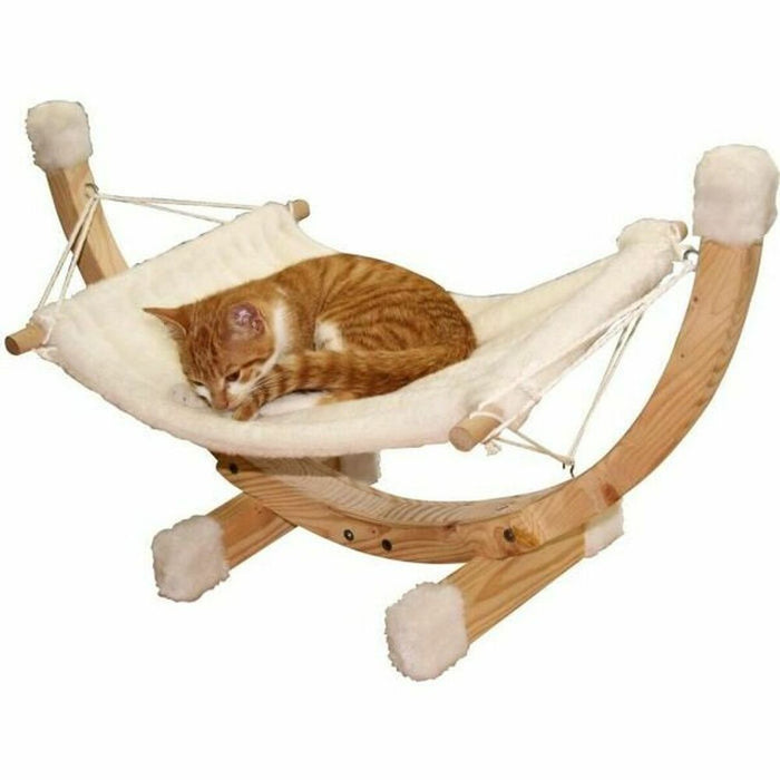Висящ Хамак за Котки Kerbl Siesta 73 x 36 x 34 cm Бял