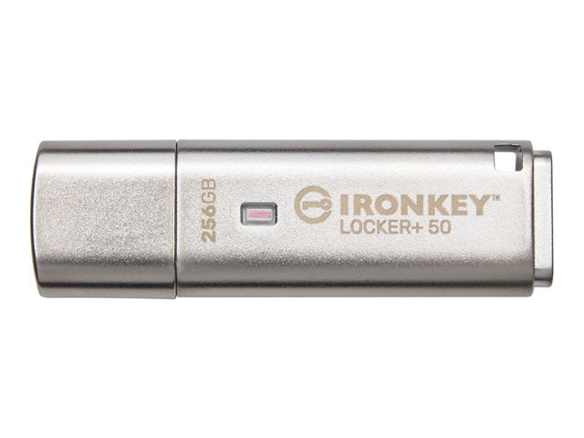 KINGSTON 256GB IronKey Locker Plus 50 AES криптиране USBtoCloud