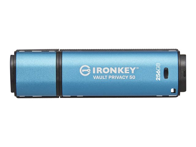KINGSTON 256GB IronKey Vault Privacy 50 USB AES-256 Криптиран FIPS 197