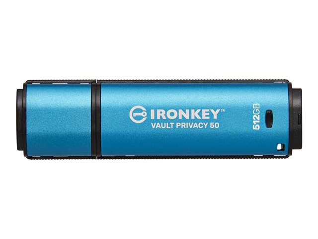 KINGSTON 512GB IronKey Vault Privacy 50 AES-256 Криптиран FIPS 197