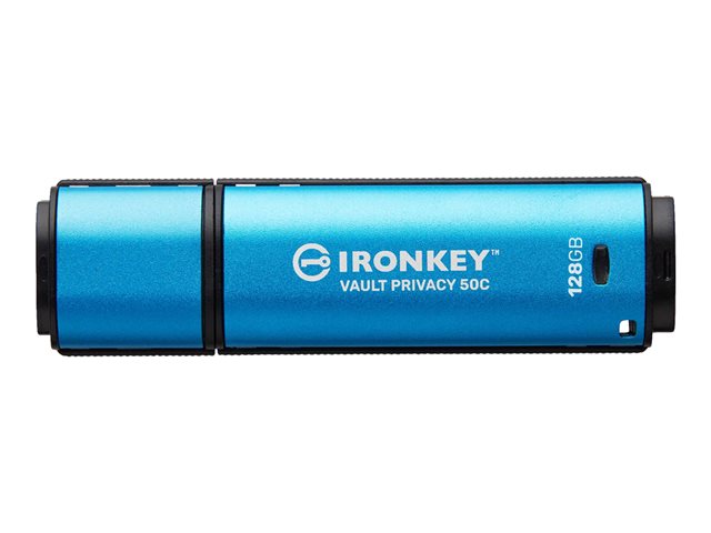 KINGSTON 256GB USB-C IronKey Vault Privacy 50C AES-256 Криптиран FIPS 197