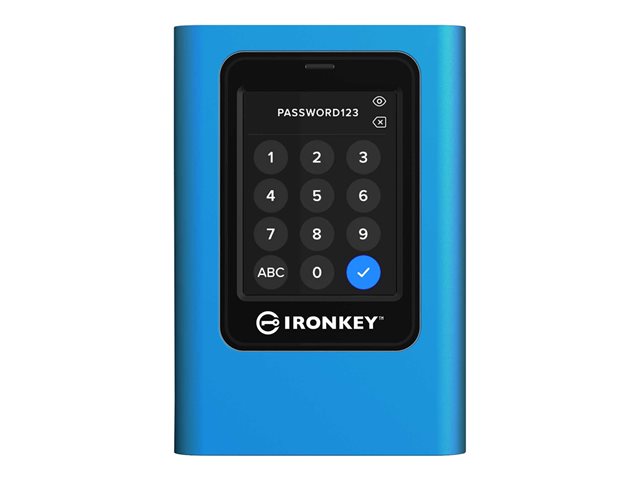 KINGSTON 3840GB IronKey Vault Privacy 80 XTS-AES 256-bit Encrypted External SSD