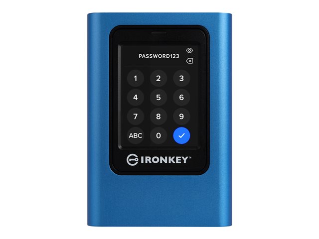 KINGSTON 7680GB IronKey Vault Privacy 80 XTS-AES 256-bit Encrypted External SSD