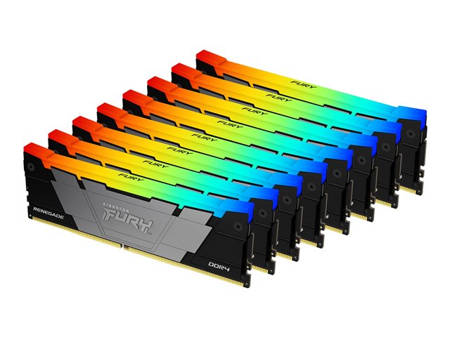 KINGSTON 256GB 3200MT/s DDR4 CL16 DIMM комплект от 8 FURY Renegade RGB
