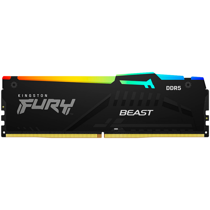 KINGSTON 16GB 5200MT/s DDR5 CL36 DIMM Комплект от 2 FURY Beast RGB EXPO