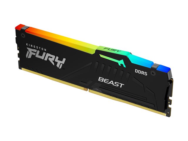 KINGSTON 8GB 5200MHz DDR5 CL40 DIMM FURY Beast RGB
