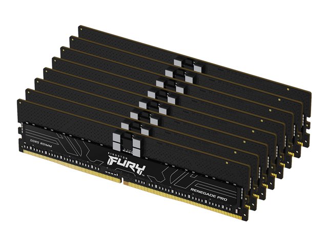 KINGSTON FURY Renegade Pro 128GB DIMM 5600MT/s DDR5 ECC Reg CL36 Комплект от 8 XMP