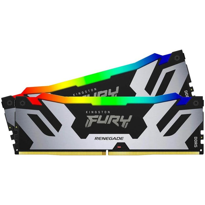 KINGSTON 96GB 6000MT/s DDR5 CL32 DIMM комплект от 2 FURY Renegade RGB XMP