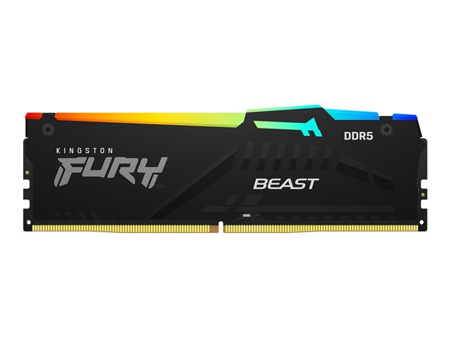 KINGSTON 32GB 6400MT/s DDR5 CL32 DIMM FURY Beast RGB EXPO