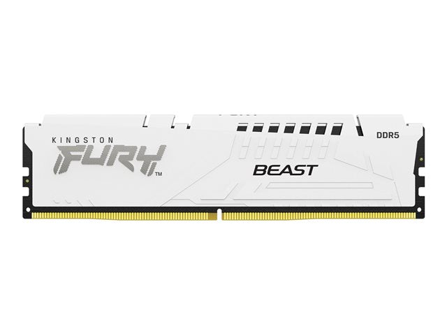 KINGSTON 16GB 6400MT/s DDR5 CL32 DIMM FURY Beast White XMP