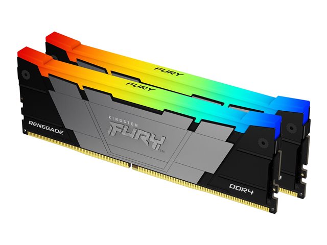 KINGSTON 64GB 6400MT/s DDR5 CL32 DIMM комплект от 2 FURY Renegade RGB XMP