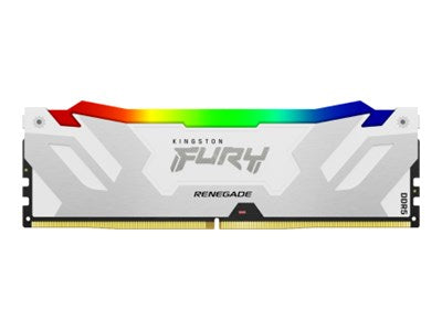 KINGSTON FURY Renegade 16GB DIMM DDR5 7200MT/s DDR5 CL38 RGB Бял XMP