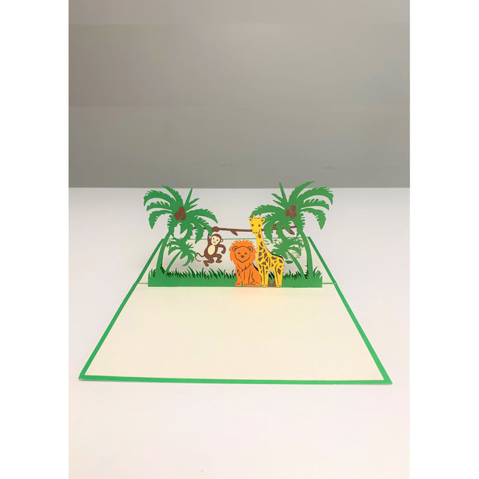 КАРТИЧКА САФАРИ KIRIORI POP-UP "САФАРИ"