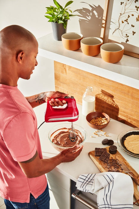 KitchenAid 5KHM6118EER Ръчен миксер 60 W Червен