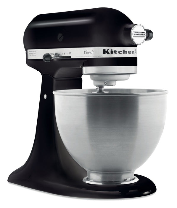 Кухненски робот KitchenAid 5K45SSEOB Classic 275 W 4.3 L Черен, Металик