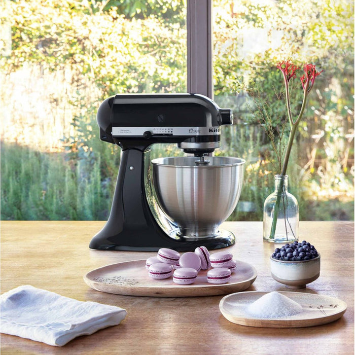 Кухненски робот KitchenAid 5K45SSEOB Classic 275 W 4.3 L Черен, Металик