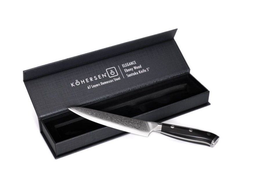Kohersen Elegance Универсален нож от абаносово дърво 12,7 см