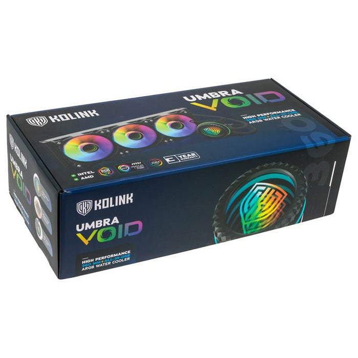 Охладител за процесор Kolink Umbra Void 360 ARGB Black