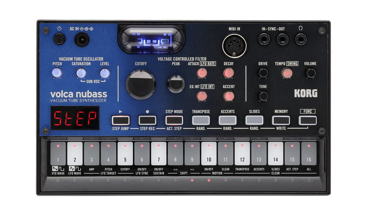 Korg Volca Nubass - аналогов синтезатор