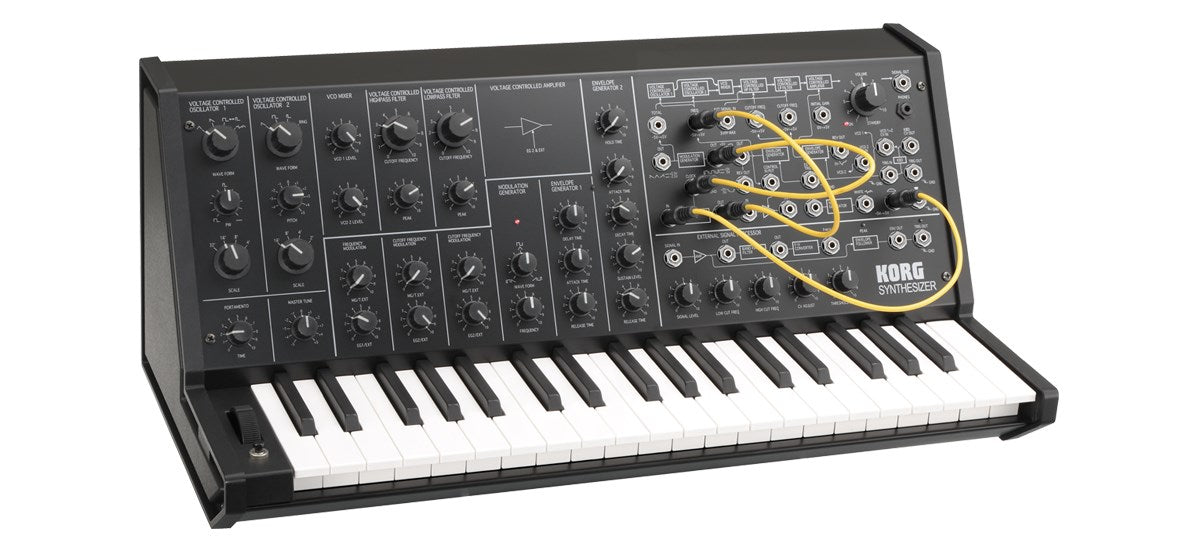 Korg MS-20 mini - монофоничен аналогов синтезатор