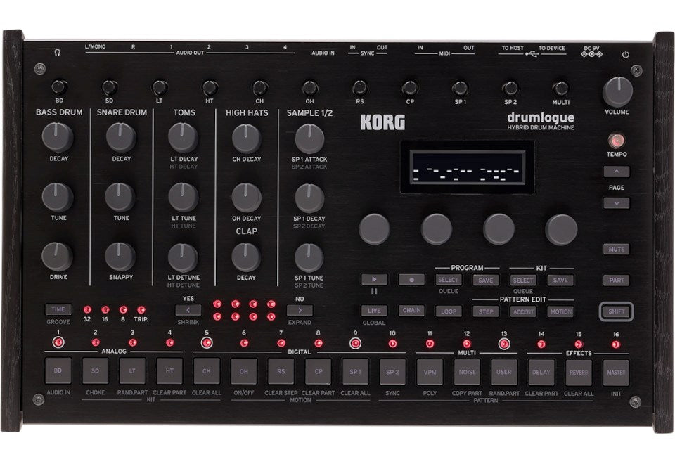 Korg drumlogue - Хибридна дръм машина