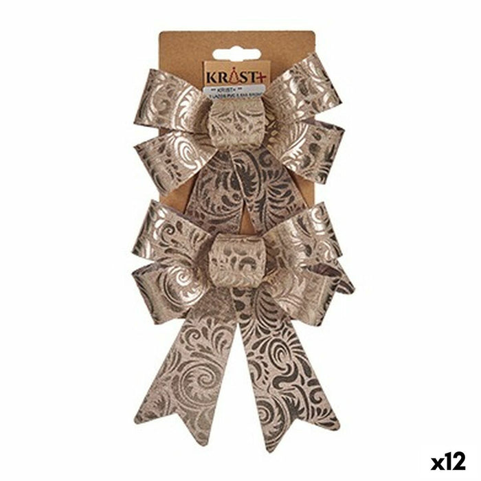 Примка Krist+ HJ1-12010 HJ1-12010 Бронз 15 x 4 x 16 cm 15 x 28 x 4 cm Коледна Украса (12 броя)