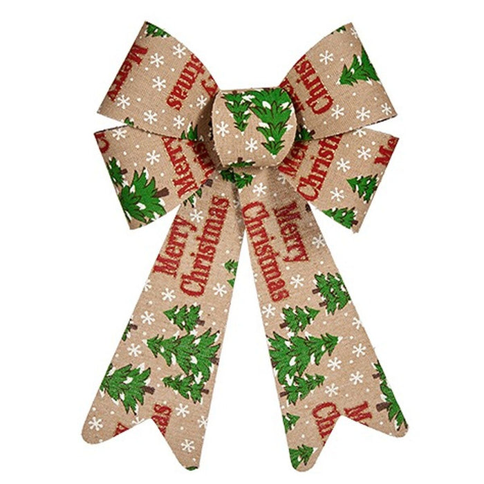 Ласо Krist+ Merry Christmas Многоцветен 16 x 24 x 4 cm Коледна Украса (12 броя)