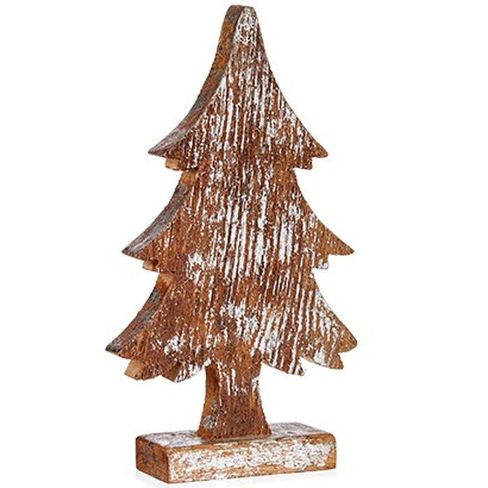 Декоративна фигурка Krist+ 1123-SILVER 1123-SILVER Сребрист Сребро Коледно дърво 5 x 31 x 15 cm (6 броя)