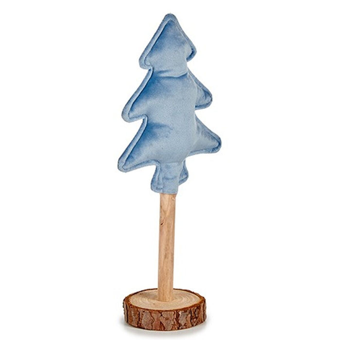 Коледно дърво Krist+ 19AQ1341-B 19AQ1341-B Син полиестер Дървен 9,5 x 32 x 13 cm (12 броя)