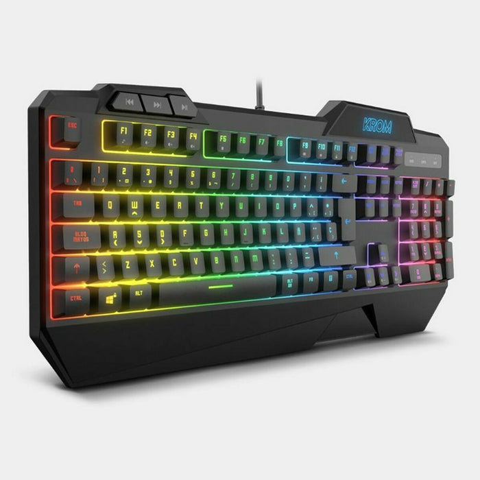 Клавиатура и мишка за игра Krom NXKROMKRSHRSP Черен