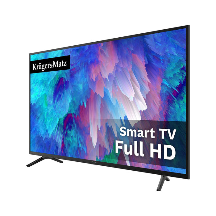 Телевизор Krüger&Matz KM0240FHD-S6 101,6 cm (40") FHD Smart TV черен